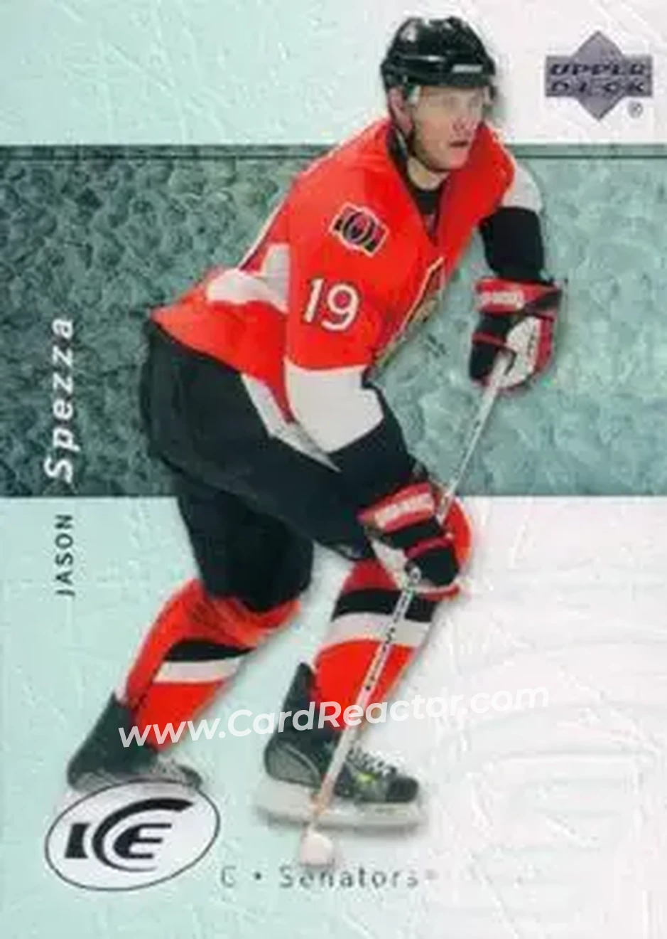 2007-08 Upper Deck Ice #28 - Jason Spezza - Ottawa Senators - Front