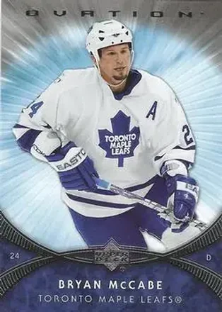2007-08 Upper Deck Ovation #5 - Bryan McCabe - Toronto Maple Leafs