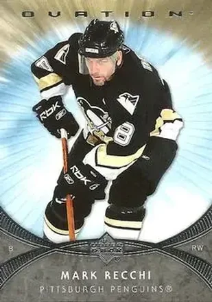 2007-08 Upper Deck Ovation #10 - Mark Recchi - Pittsburgh Penguins