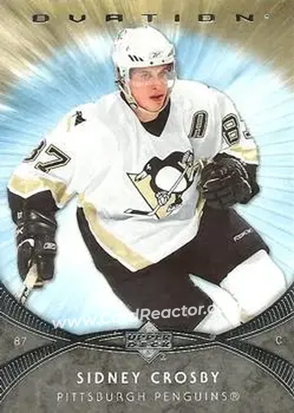 2007-08 Upper Deck Ovation #11 - Sidney Crosby - Pittsburgh Penguins - Front