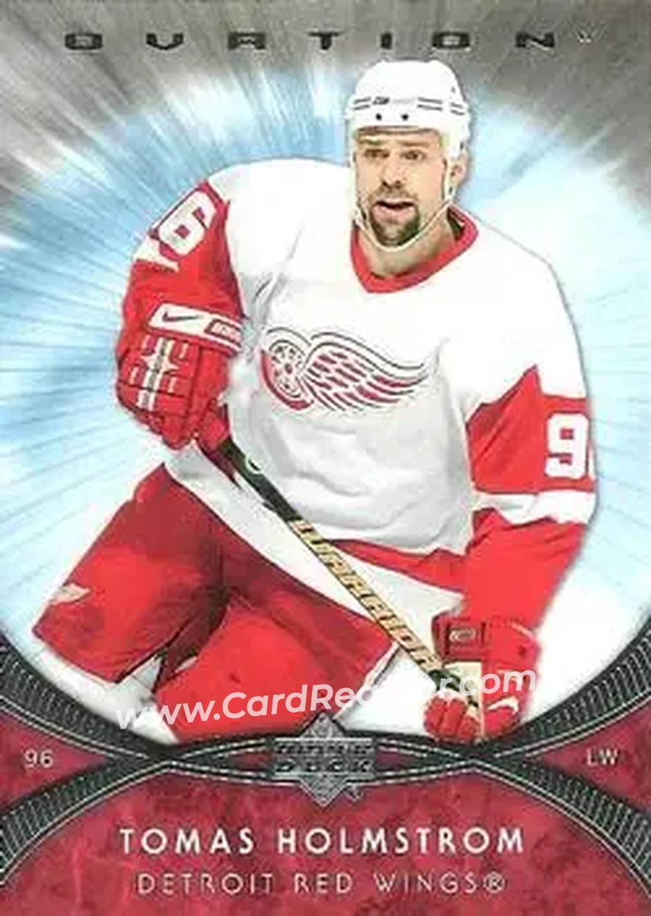 2007-08 Upper Deck Ovation #30 - Tomas Holmstrom - Detroit Red Wings - Front 2007-08 Upper Deck Ovation #30 - Tomas Holmstrom - Detroit Red Wings - Front