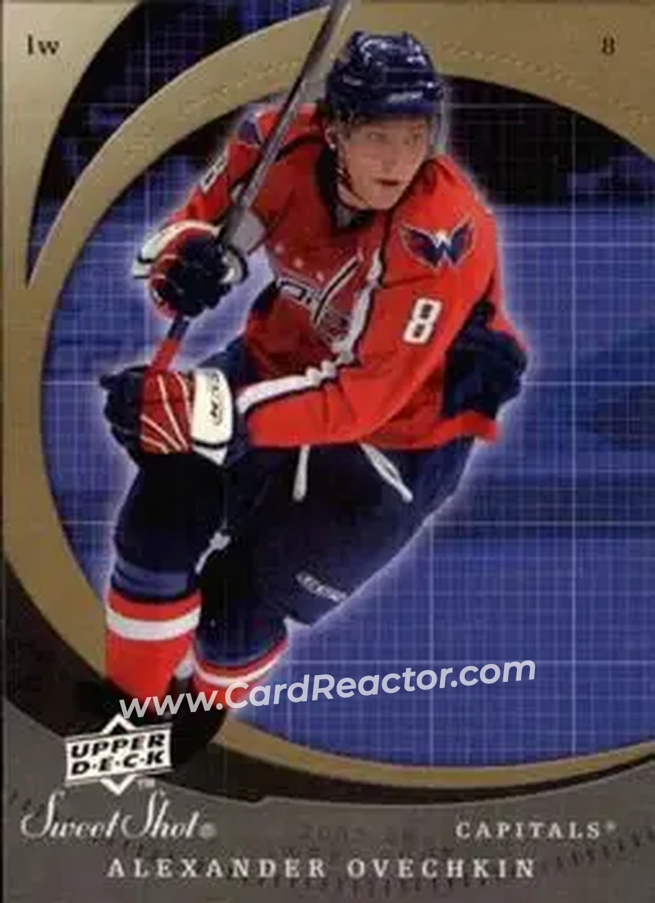 2007-08 Upper Deck Sweet Shot #3 - Alex Ovechkin - Washington Capitals - Front