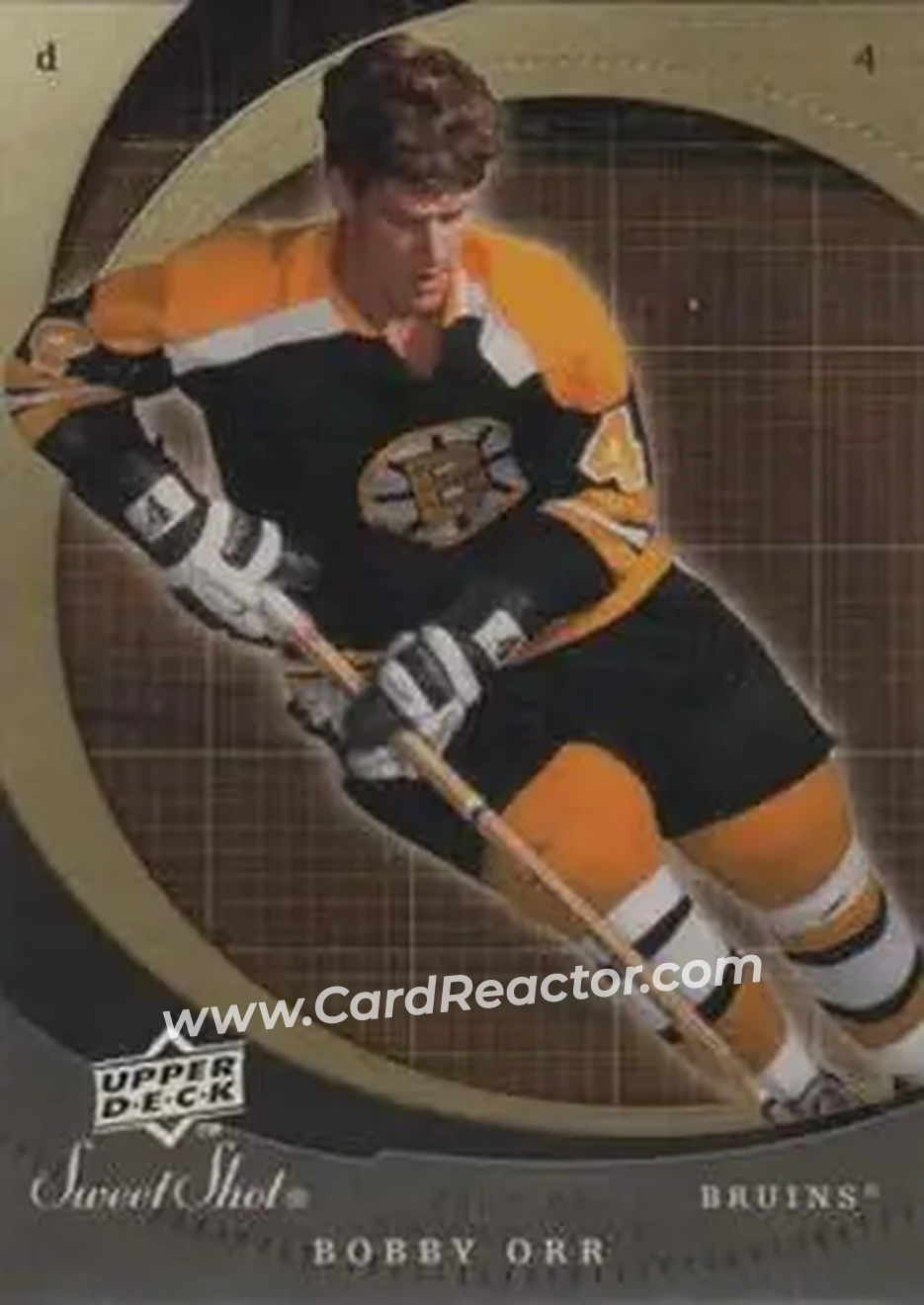 2007-08 Upper Deck Sweet Shot #4 - Bobby Orr - Boston Bruins - Front