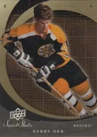 2007-08 Upper Deck Sweet Shot #4 - Bobby Orr - Boston Bruins