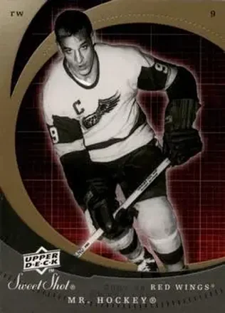 2007-08 Upper Deck Sweet Shot #9 - Gordie Howe - Detroit Red Wings