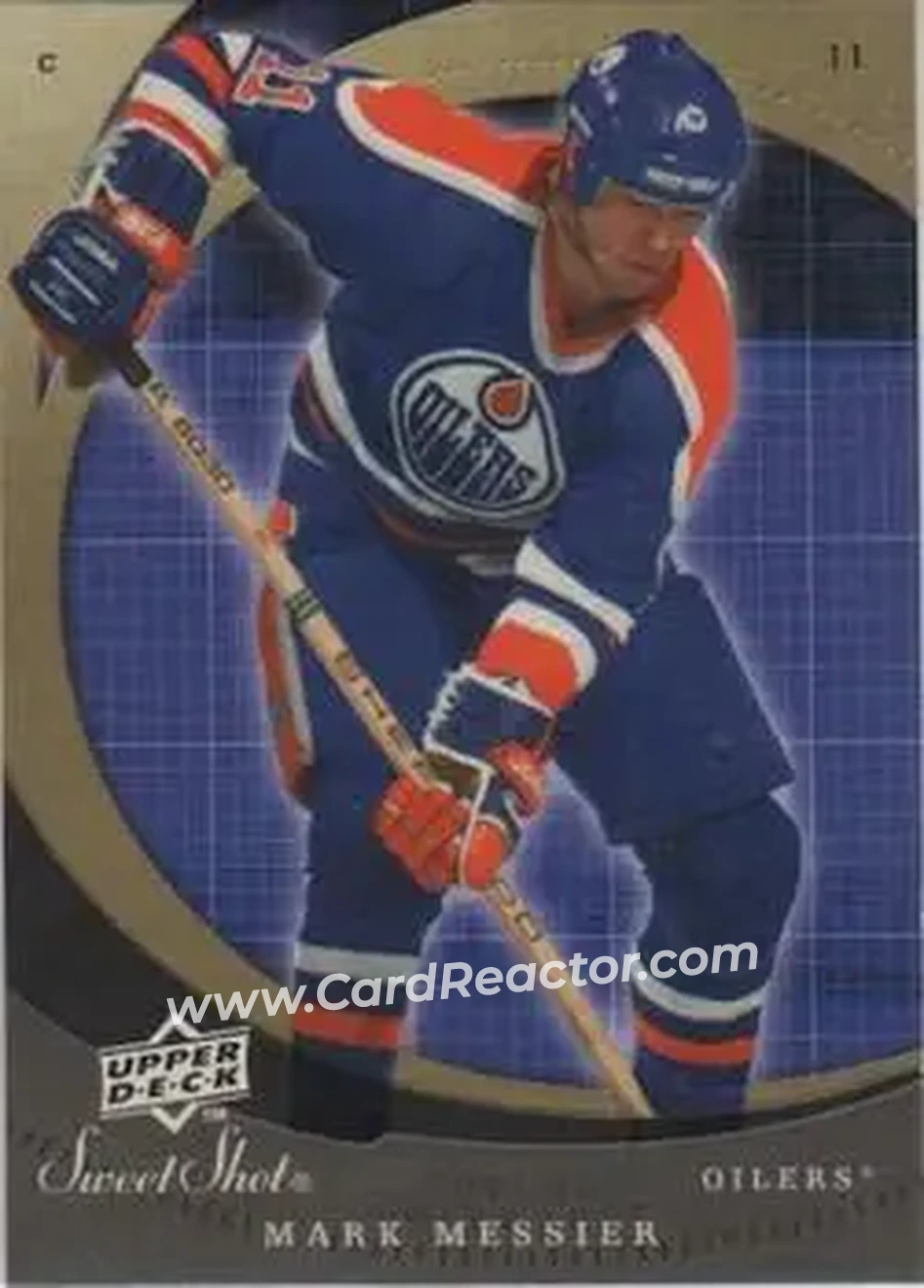 2007-08 Upper Deck Sweet Shot #11 - Mark Messier - Edmonton Oilers - Front