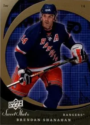 2007-08 Upper Deck Sweet Shot #15 - Brendan Shanahan - New York Rangers
