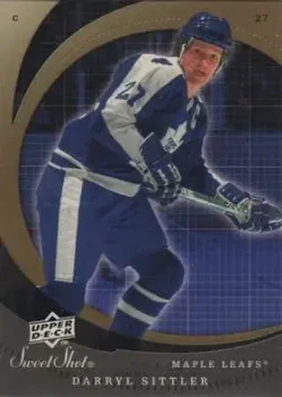 2007-08 Upper Deck Sweet Shot #22 - Darryl Sittler - Toronto Maple Leafs