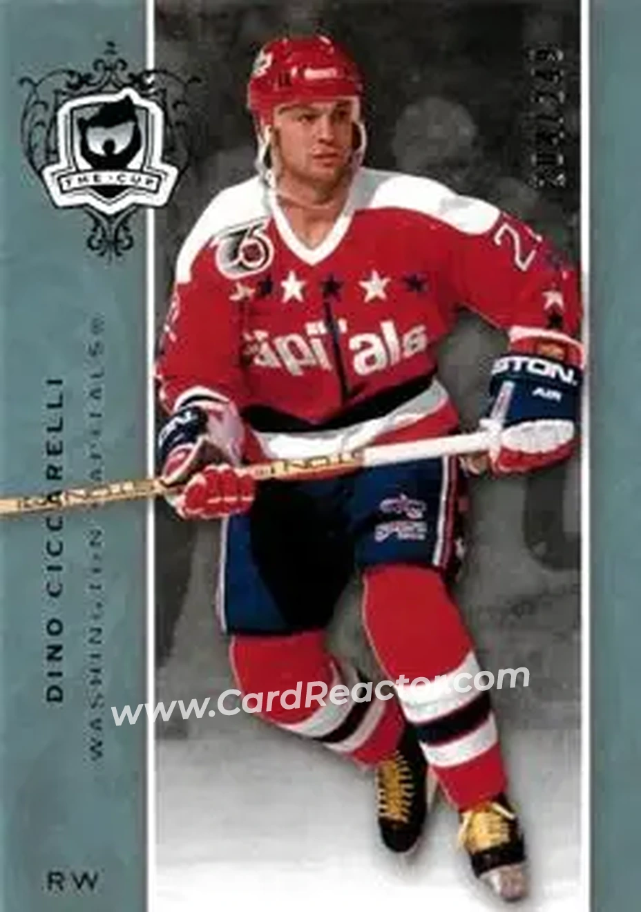2007-08 Upper Deck The Cup #4 - Dino Ciccarelli - Washington Capitals - Front