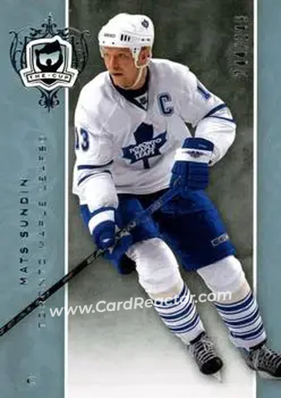 2007-08 Upper Deck The Cup #8 - Mats Sundin - Toronto Maple Leafs - Front