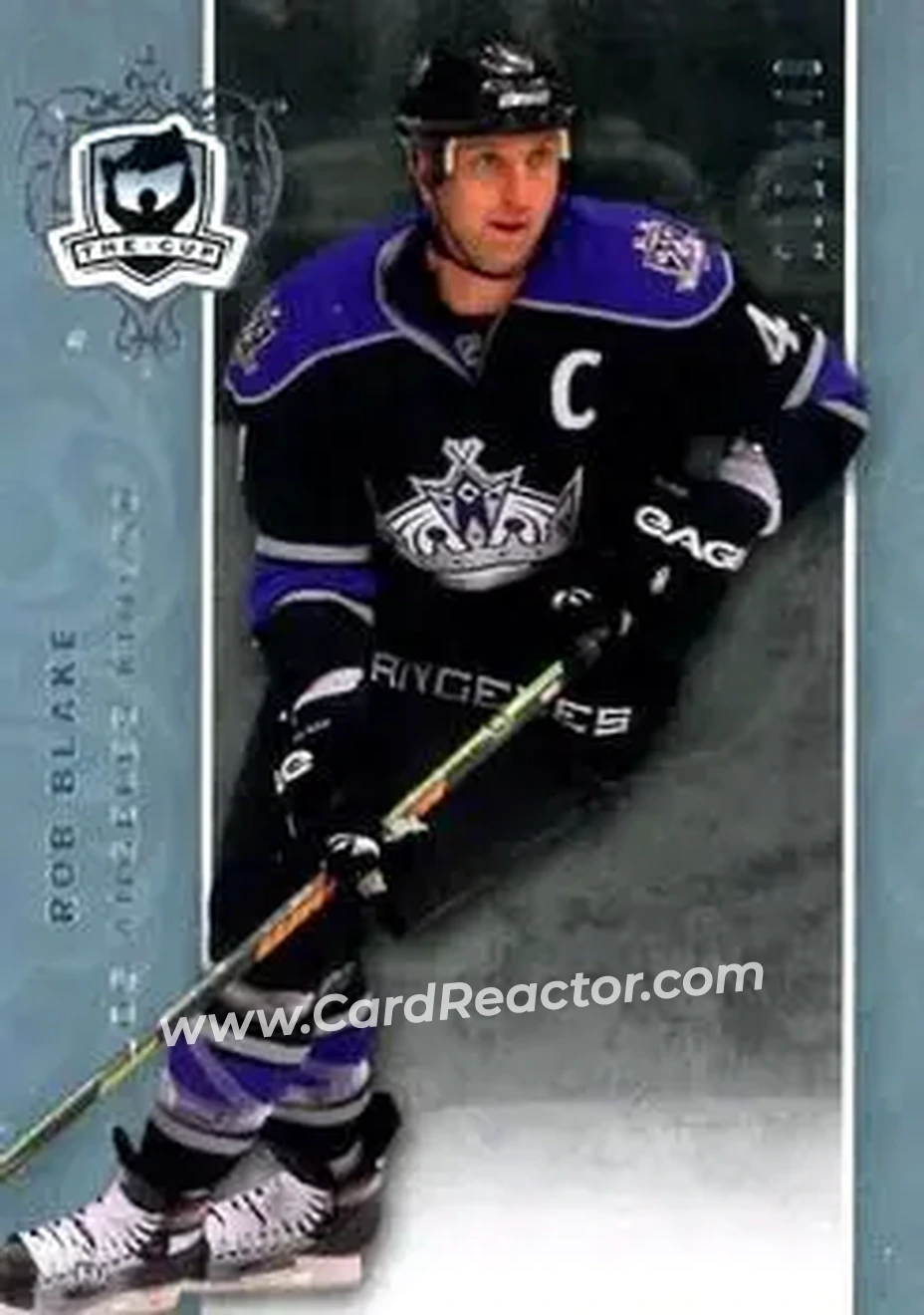2007-08 Upper Deck The Cup #57 - Rob Blake - Los Angeles Kings - Front 2007-08 Upper Deck The Cup #57 - Rob Blake - Los Angeles Kings - Front