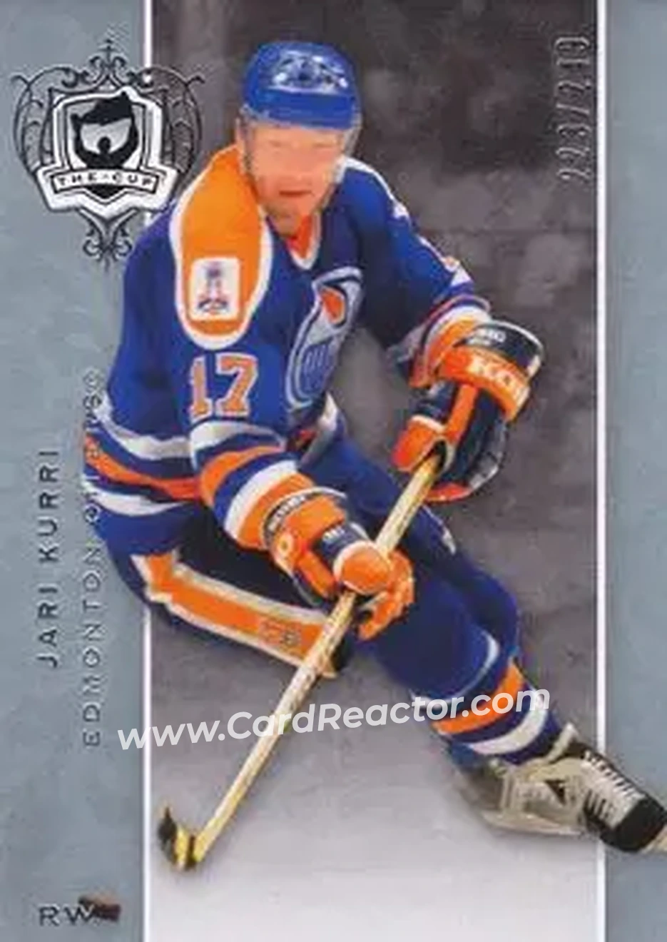 2007-08 Upper Deck The Cup #60 - Jari Kurri - Edmonton Oilers - Front