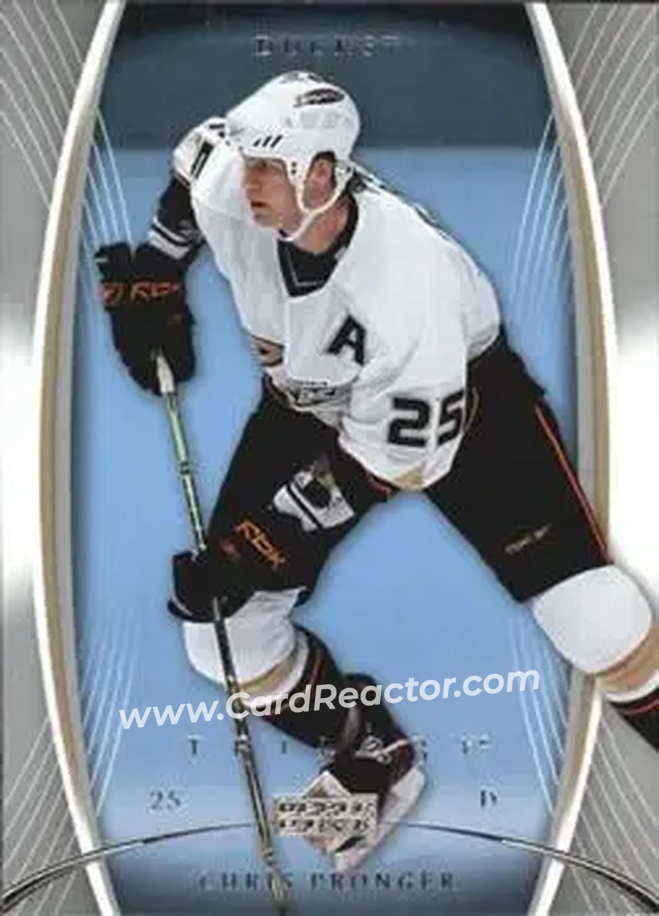 2007-08 Upper Deck Trilogy #3 - Chris Pronger - Anaheim Ducks - Front