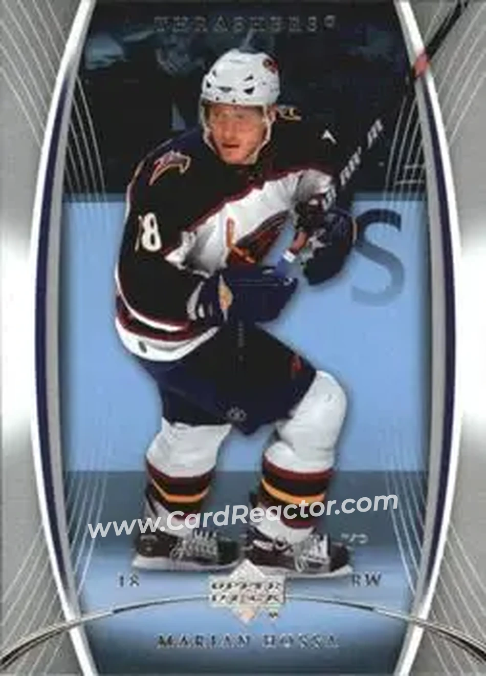 2007-08 Upper Deck Trilogy #7 - Marian Hossa - Atlanta Thrashers - Front