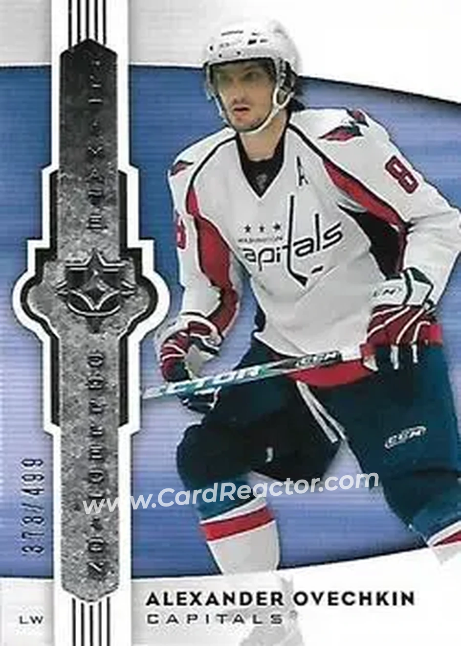 2007-08 Upper Deck Ultimate Collection #1 - Alex Ovechkin - Washington Capitals - Front