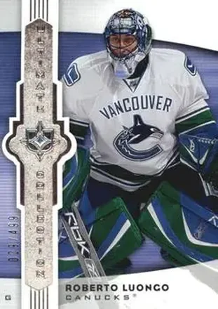 2007-08 Upper Deck Ultimate Collection #2 - Roberto Luongo - Vancouver Canucks