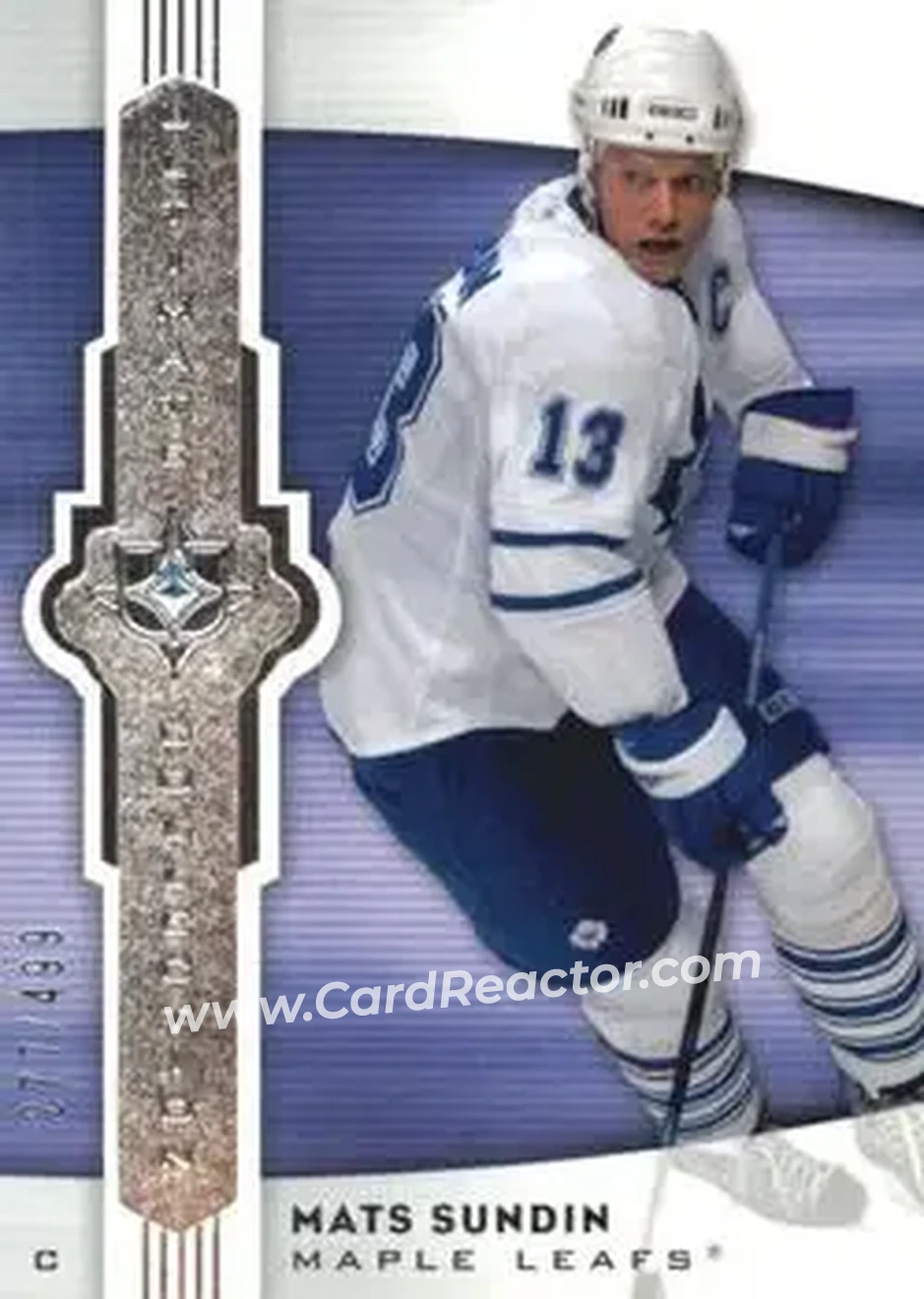 2007-08 Upper Deck Ultimate Collection #4 - Mats Sundin - Toronto Maple Leafs - Front