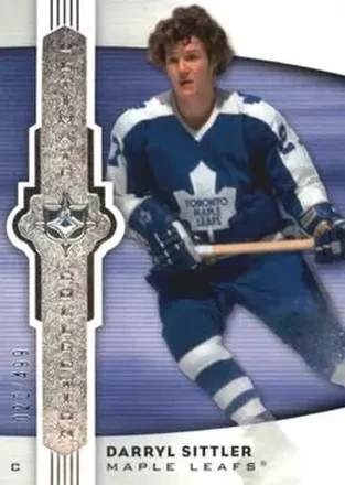 2007-08 Upper Deck Ultimate Collection #6 - Darryl Sittler - Toronto Maple Leafs