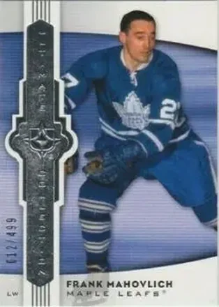 2007-08 Upper Deck Ultimate Collection #7 - Frank Mahovlich - Toronto Maple Leafs