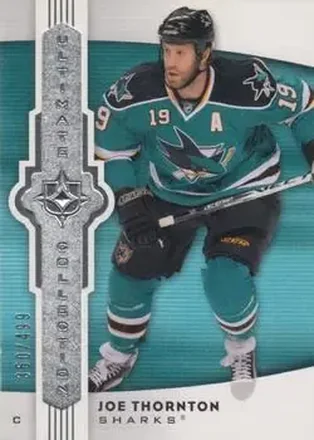 2007-08 Upper Deck Ultimate Collection #12 - Joe Thornton - San Jose Sharks