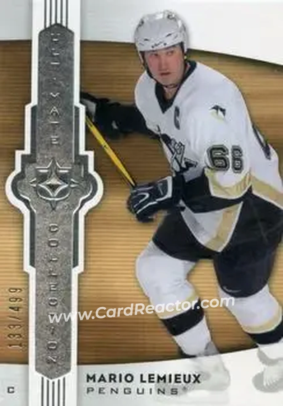 2007-08 Upper Deck Ultimate Collection #15 - Mario Lemieux - Pittsburgh Penguins - Front