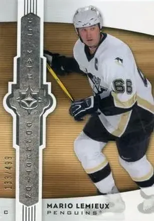 2007-08 Upper Deck Ultimate Collection #15 - Mario Lemieux - Pittsburgh Penguins