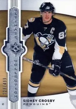 2007-08 Upper Deck Ultimate Collection #16 - Sidney Crosby - Pittsburgh Penguins