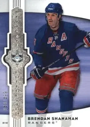 2007-08 Upper Deck Ultimate Collection #27 - Brendan Shanahan - New York Rangers