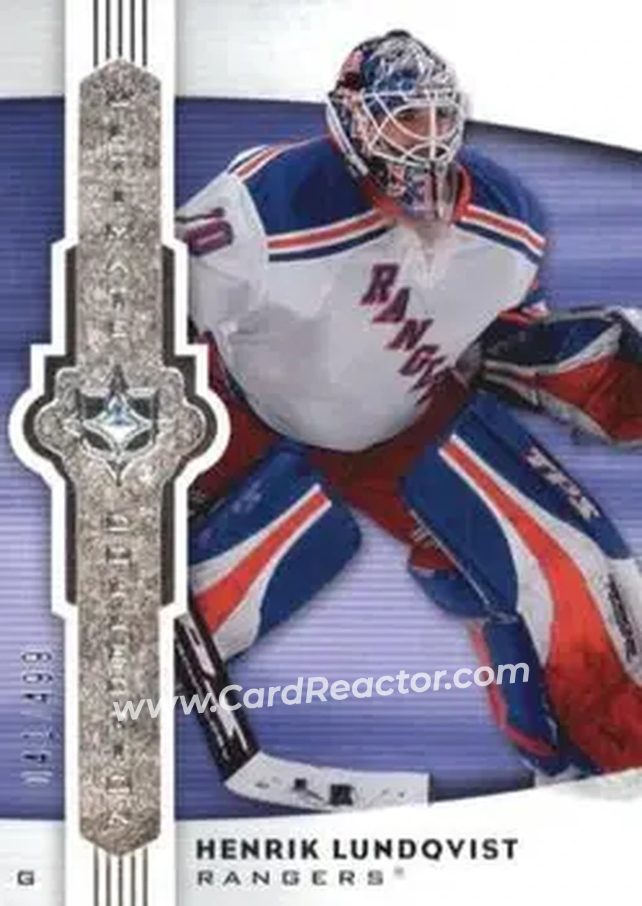 2007-08 Upper Deck Ultimate Collection #28 - Henrik Lundqvist - New York Rangers - Front