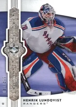 2007-08 Upper Deck Ultimate Collection #28 - Henrik Lundqvist - New York Rangers