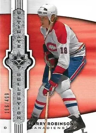 2007-08 Upper Deck Ultimate Collection #36 - Larry Robinson - Montreal Canadiens
