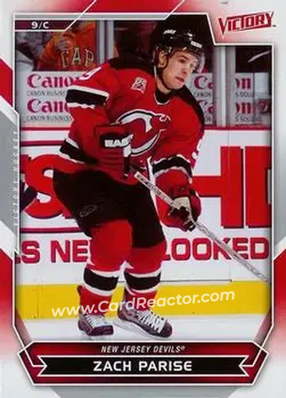 2007-08 Upper Deck Victory #2 - Zach Parise - New Jersey Devils - Front