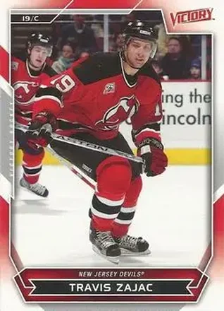 2007-08 Upper Deck Victory #6 - Travis Zajac - New Jersey Devils