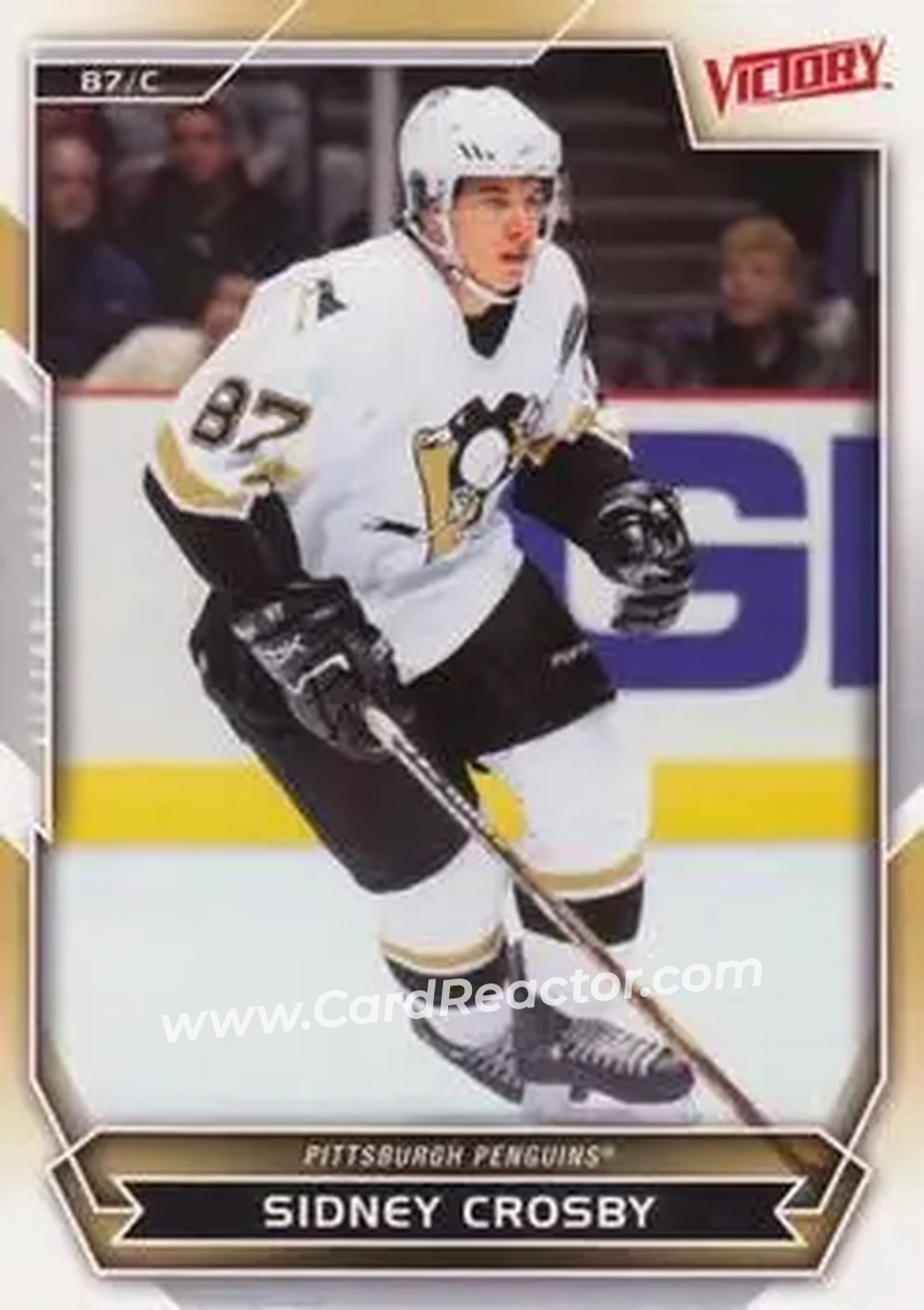 2007-08 Upper Deck Victory #14 - Sidney Crosby - Pittsburgh Penguins - Front