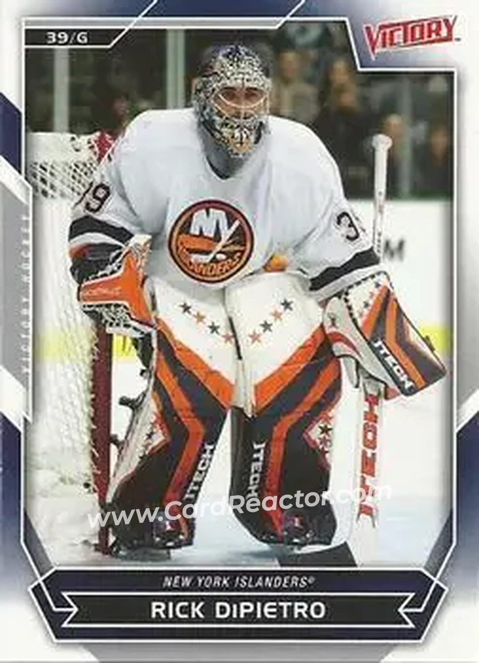 2007-08 Upper Deck Victory #15 - Rick DiPietro - New York Islanders - Front