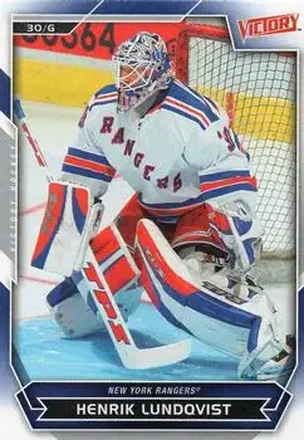 2007-08 Upper Deck Victory #21 - Henrik Lundqvist - New York Rangers