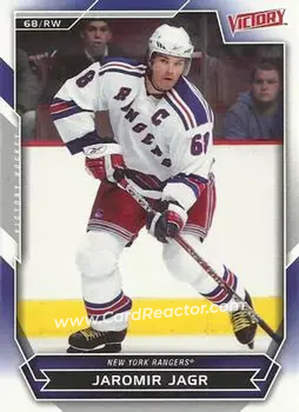 2007-08 Upper Deck Victory #26 - Jaromir Jagr - New York Rangers - Front