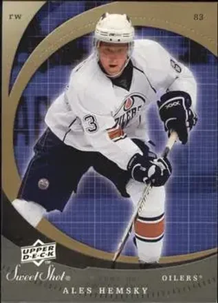 2007-08 Upper Deck Sweet Shot #1 - Ales Hemsky - Edmonton Oilers