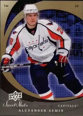 2007-08 Upper Deck Sweet Shot #5 - Alexander Semin - Washington Capitals