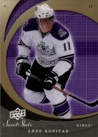 2007-08 Upper Deck Sweet Shot #6 Anze Kopitar