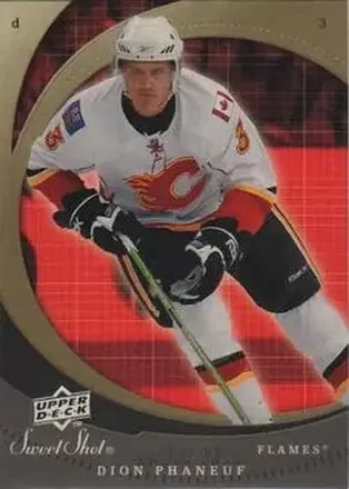 2007-08 Upper Deck Sweet Shot #25 - Dion Phaneuf - Calgary Flames
