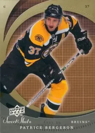 2007-08 Upper Deck Sweet Shot #30 - Patrice Bergeron - Boston Bruins