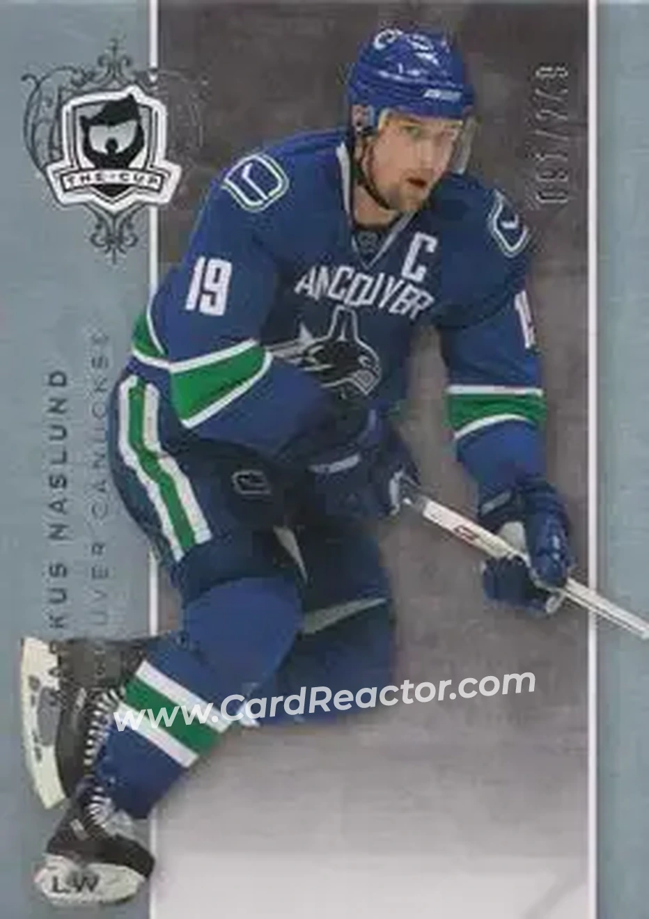2007-08 Upper Deck The Cup #5 - Markus Naslund - Vancouver Canucks - Front