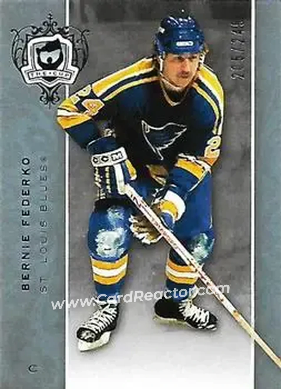 2007-08 Upper Deck The Cup #16 - Bernie Federko - St. Louis Blues - Front 2007-08 Upper Deck The Cup #16 - Bernie Federko - St. Louis Blues - Front