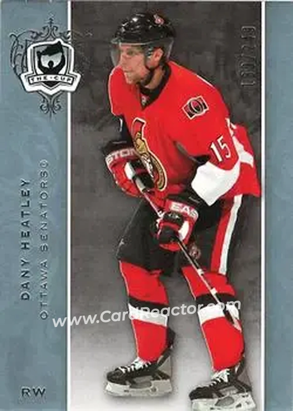 2007-08 Upper Deck The Cup #31 - Dany Heatley - Ottawa Senators - Front