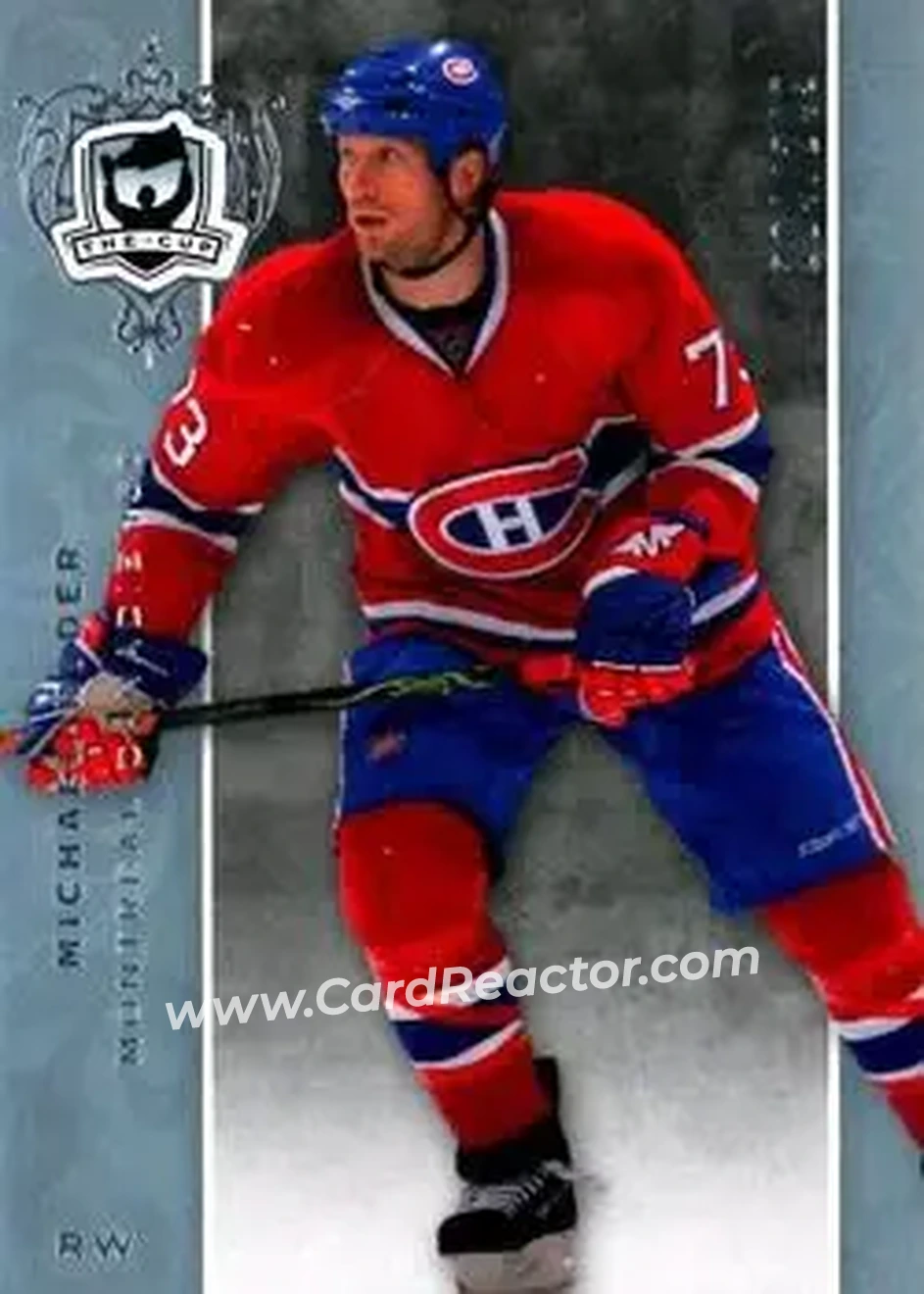 2007-08 Upper Deck The Cup #48 - Michael Ryder - Montreal Canadiens - Front