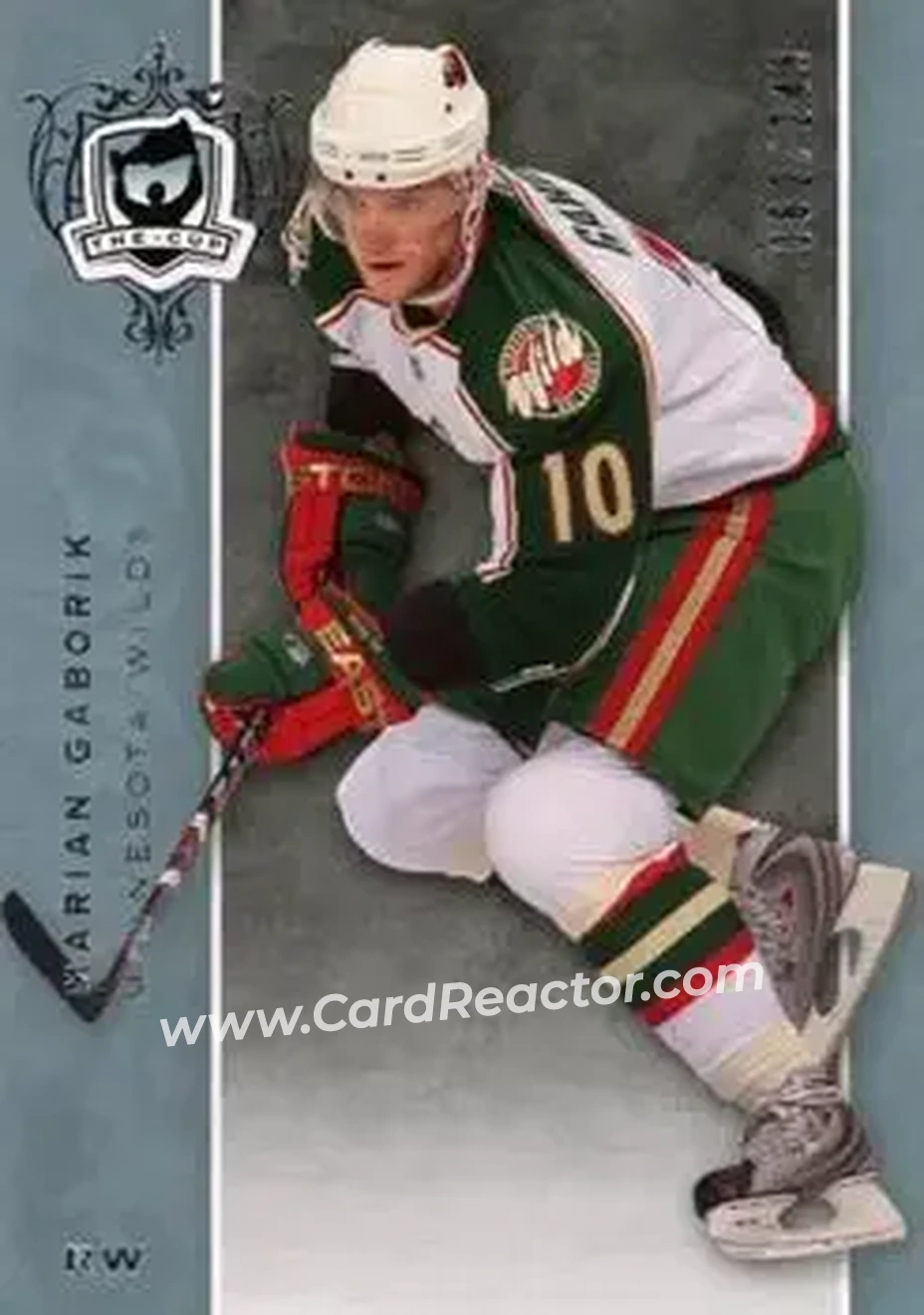 2007-08 Upper Deck The Cup #53 - Marian Gaborik - Minnesota Wild - Front
