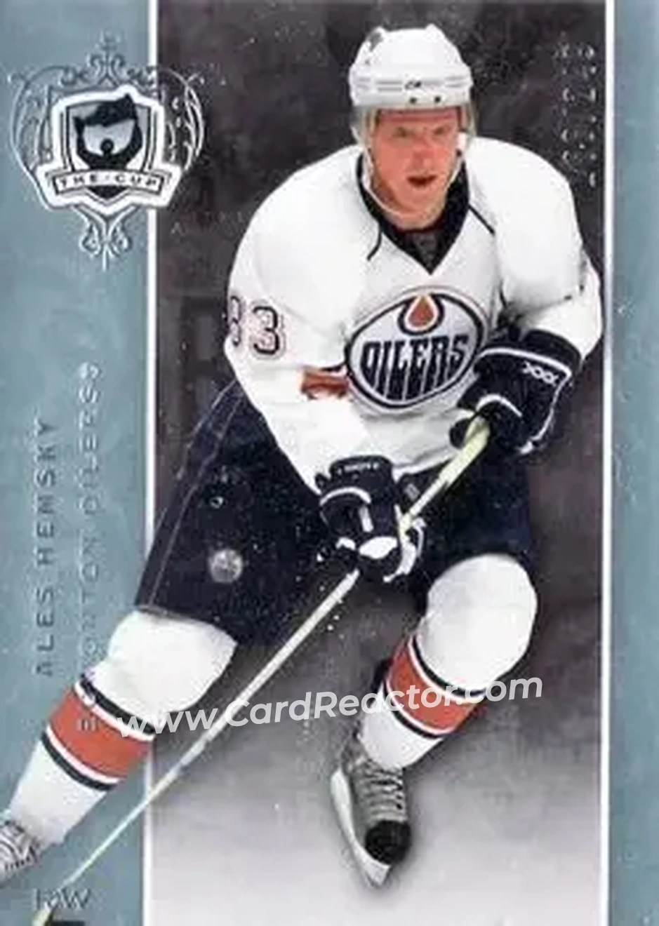 2007-08 Upper Deck The Cup #63 - Ales Hemsky - Edmonton Oilers - Front 2007-08 Upper Deck The Cup #63 - Ales Hemsky - Edmonton Oilers - Front