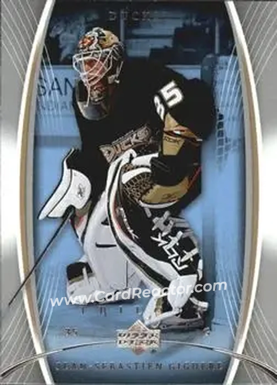 2007-08 Upper Deck Trilogy #2 - Jean-Sebastien Giguere - Anaheim Ducks - Front