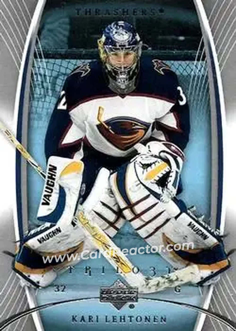 2007-08 Upper Deck Trilogy #6 - Kari Lehtonen - Atlanta Thrashers - Front
